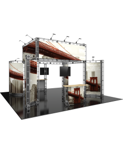 Aarhus Orbital Express Truss 20x20 Modular Island Exhibit
