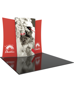 Formulate Designer Series 10ft Fabric Backwall Kit 05