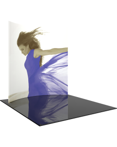 Formulate Master 10ft Horizontal Curve 10ft Tall Fabric Backwall