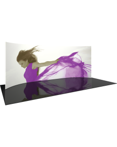Formulate Master 20ft WH1 Horizontal Curve Fabric Backwall