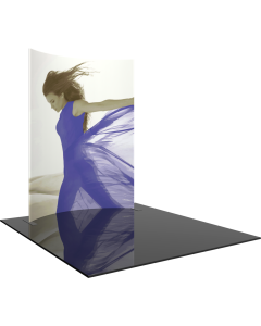 Formulate Master 8ft Horizontal Curve 10ft Tall Fabric Backwall