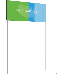 Popup Bar Large Header