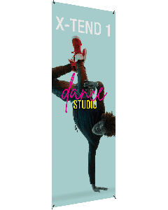 X-TEND 1 Spring Back Banner Stand