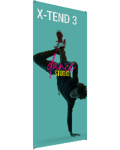 X-TEND 3 Spring Back Banner Stand