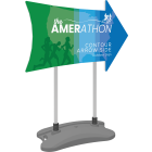 Contour Outdoor Sign Arrow Side - Water Base