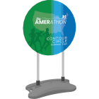 Contour Outdoor Sign Circle - Water Base