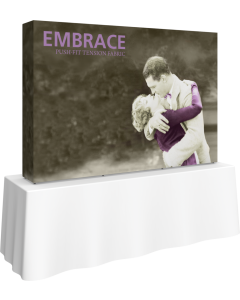 Embrace 7.5ft Tabletop Push-Fit Tension Fabric Display