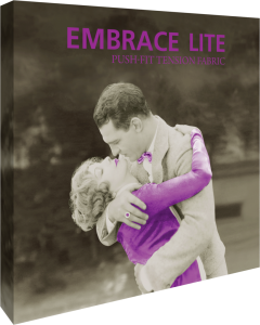 Embrace Lite 7.5ft Full Height Push-Fit Tension Fabric Display