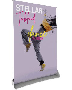 Stellar Tabloid Tabletop Retractable Banner Stand