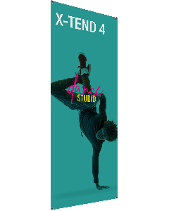 X-TEND 4 Spring Back Banner Stand