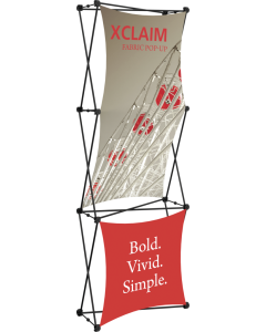 Xclaim 2.5ft Fabric Popup Display Kit 02