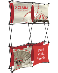 Xclaim 5ft Full Height Fabric Popup Display Kit 02
