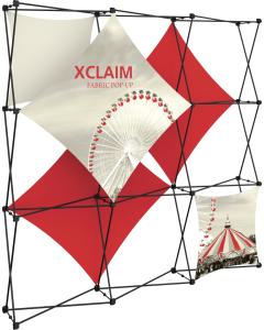 Xclaim 8ft Fabric Popup Display Kit 02