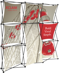 Xclaim 8ft Fabric Popup Display Kit 05